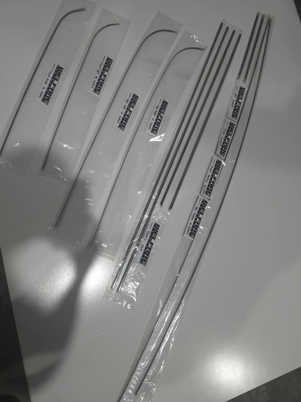 VL Calais full 3 piece stainless trim mould set