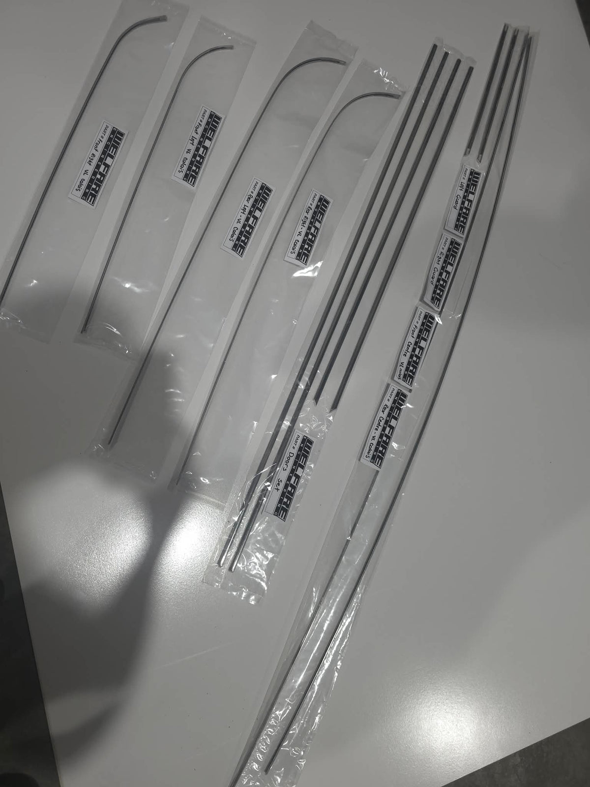 VL Calais full 3 piece stainless trim mould set
