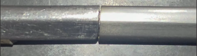 VL Calais left front door stainless trim mould