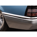 VL Calais right rear corner stainless trim mould